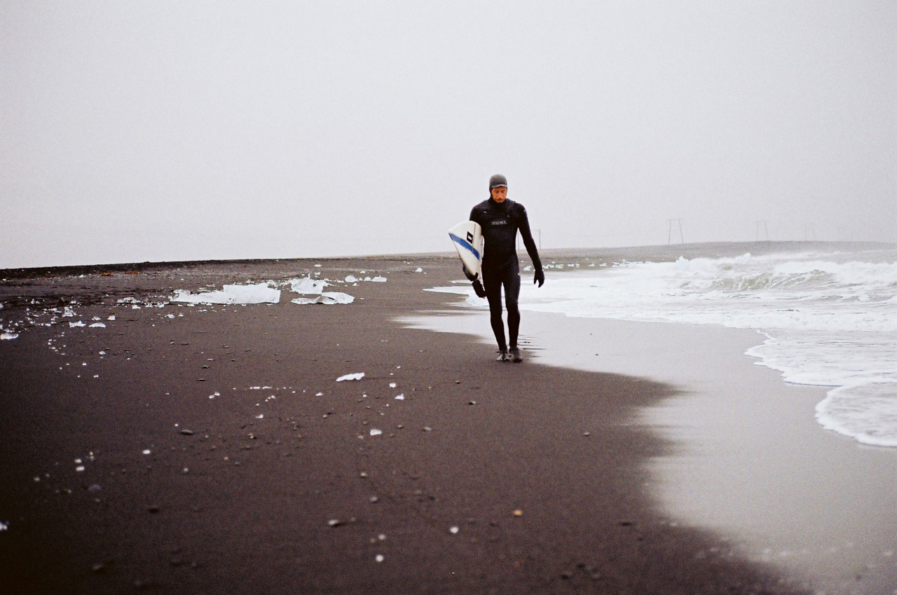 Cold Water Surfing, Iceland. Photo by James Bowden