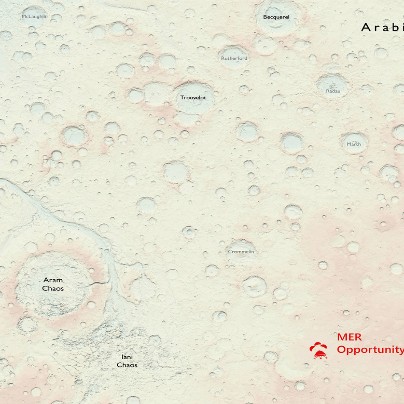 Mars Mapped by Ordnance Survey