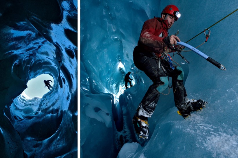 Ice Cold Exploration - Robbie Shone explores the ice caves in France