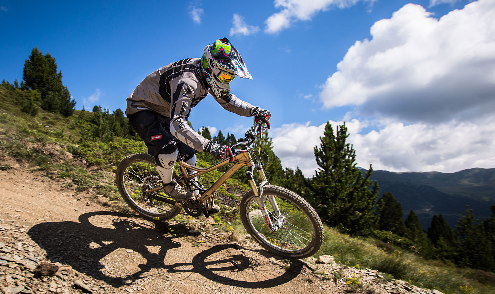 Manuel Bustelo Moutain Biking in Andorra