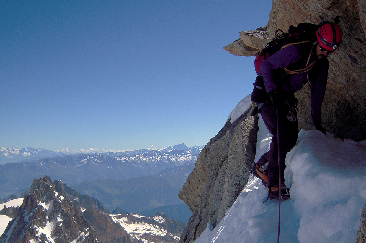 forbes arete, Mont Blanc Massif