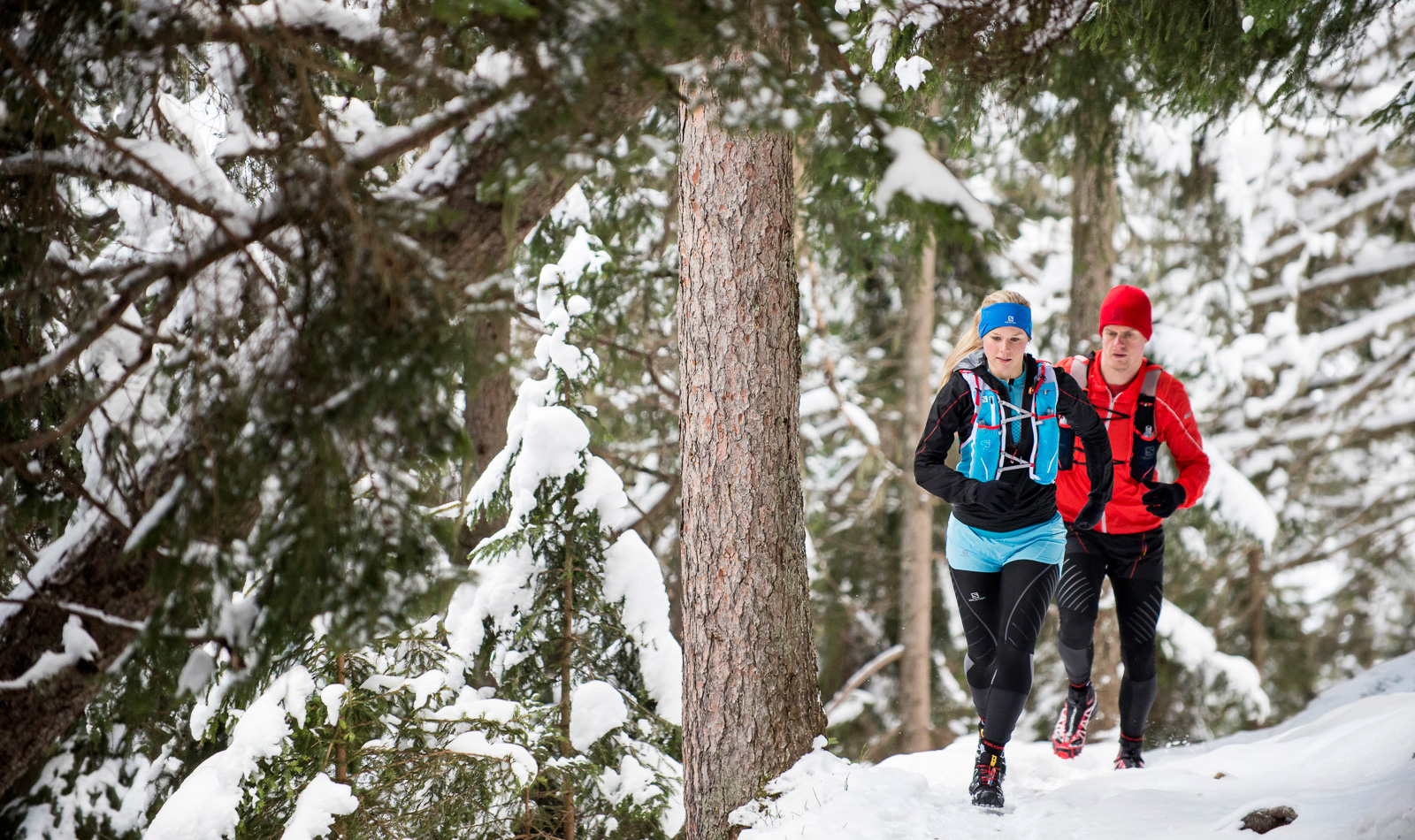Sophie Radcliffe running in the Alps | Photo by Daniel Wildey