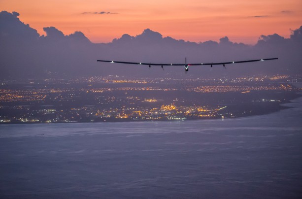 Five days over the Pacific