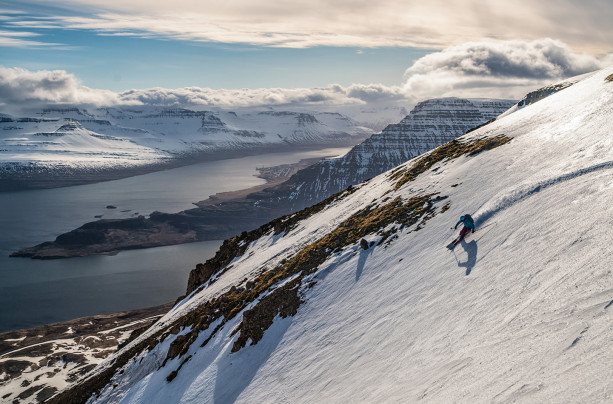 Ski Adventures Between Fire & Ice