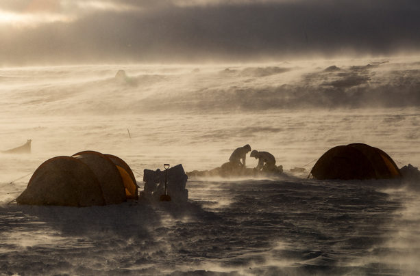 On the Fjällräven Polar